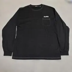 XLARGE ブラック 長袖カットソー ロンT L