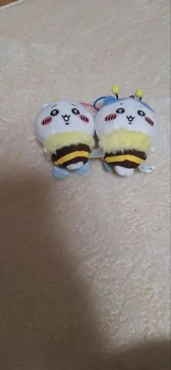 【新品】ちいかわ　ハチさんぬいぐるみ　ちいかわ　ハチワレ　マスコット