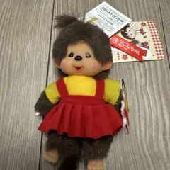 新品タグ付き セキグチ モンチッチ 女の子 オウム柄ワンピース レア！新品タグ付き セキグチ モンチッチ 女の子 オウム柄ワンピース