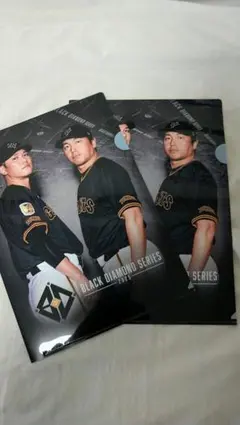 GIANTS BLACK DIAMOND SERIES クリアファイル 2枚