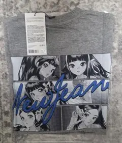 【新品未着用】NewJeans Tシャツ Get up グレー