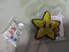 スーパーマリオ　キーホルダー　2点セット