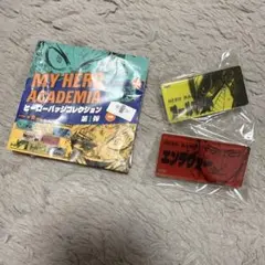 ヒーローバッチコレクション第一弾　オールマイト　エンデヴァー　ヒロアカ