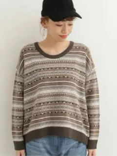 新品 URBAN RESEARCH Sonny Label フェアアイル ニット