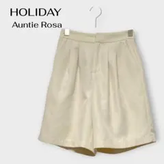 ホリディ アンティローザ ショートパンツ キュロット M アイボリー