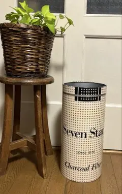 昭和レトロ　セブンスター　ゴミ箱　ダストボックス　傘立て