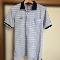 DUNLOP COLLECTION ゴルフシャツ ボーダー柄 メンズ