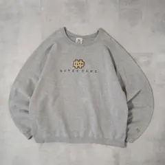 90s USA製　MOTRE DAME　ヘビーウェイト スウェット　カレッジ　L