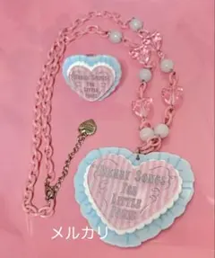 Angelic PrettyネックレスリングMELODYTOYSHeart - メルカリ