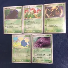 草タイプ キラ 初版1ED 5枚セット