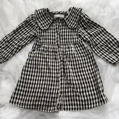 ZARA ギンガムチェック ワンピース 3-4歳