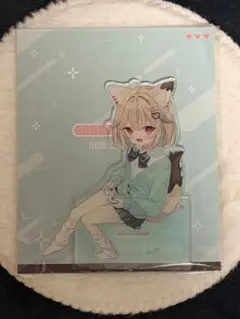 ミリプロ 受注 限定品 甘狼このみ 3周年記念 アクリルボード 箔押し 