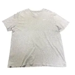 NIKE 無地Tシャツ ロゴ刺繍 Vネック　古着　8#c