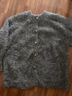 JEANASIS ニットカーディガン グレーのサムネイル