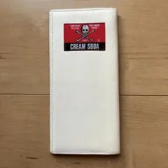 【希少】 CREAM SODA 長財布 ホワイト　白　無地のサムネイル