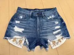 AMERICAN EAGLE デニムショートパンツ