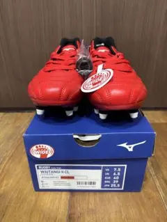 ミズノ／ラグビースパイク／28.0／赤×白／R1GA190001／新品・未使用品