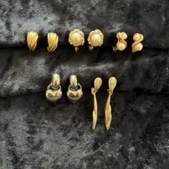 ヴィンテージイヤリングアクセサリー　5点セット　レトロデザイン※別売¥1200〜