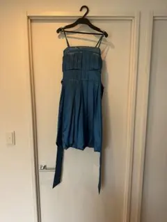 未使用 ブルー ドレス ワンピース 発表会