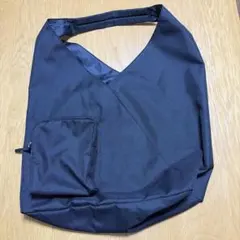 無印良品　撥水ワンショルダーバッグ黒のサムネイル
