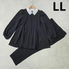ジーラ パンツセットアップ ブラック LL