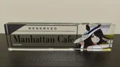 ウマ娘 予約席風デスクプレート バカンスver マンハッタンカフェ