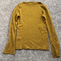 ユナイテッドアローズ　ボートネックリブニット