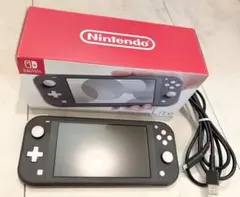 美品 Nintendo Switch Lite グレー (動作確認・初期化済み)