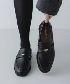 ロデスコ♡︎コインローファー〈ブラック/37〉のサムネイル