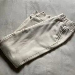 ユニクロ　UNIQLOヒートテックボアスエットパンツ　ホワイト　XS