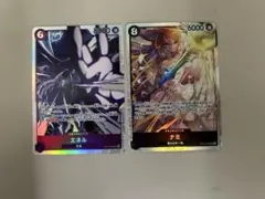 ワンピースカードゲーム　神の島の冒険　ナミ　SR＋エネル SR