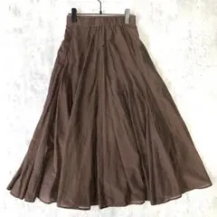 ナチュラルビューティベーシック NBB シャイニーシアーボイルスカート S