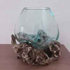 再お値下げ・美品】流木グラス LL サイズ 花器 フラワーベース