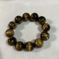 タイガーアイ ビーズブレスレット 約12mm