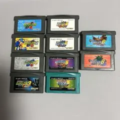 ロックマンエグゼ　ゲームボーイアドバンス　まとめ売り　10本