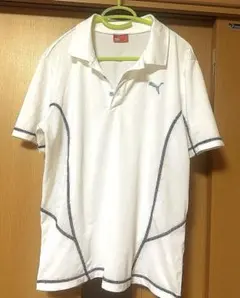 Puma ポロシャツ ホワイト(メンズ)
