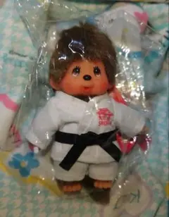 新品タグ付きモンチッチ ぬいぐるみMサイズ 男の子 モヒカンヘア