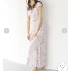 SNIDEL HOME プリントカップインカットワンピースのサムネイル