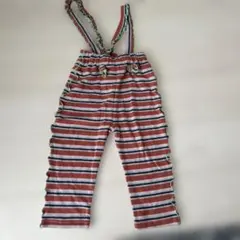 マーキーズ ボーダー サロペット 100cm