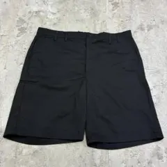 RED KAP　ワークショーツ　ハーフパンツ　W44　ブラック　古着のサムネイル