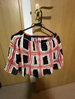 Burberry Bluelabelチェック柄 フレアスカート 36