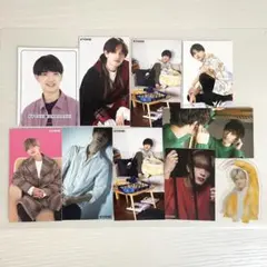 高橋恭平 厚紙 カレンダー特典アクリルカード まとめ売り セット なにわ男子