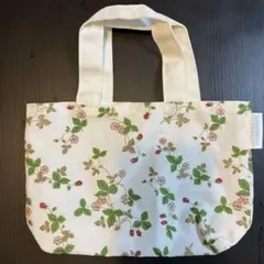 WEDGWOOD 花柄 ミニトートバッグ【未使用品】のサムネイル