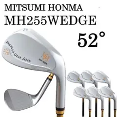 【新品】MUTSUMI HONMA MH255軟鉄鍛造ウエッジ 52度