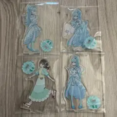 猫屋敷まゆ　キュアリリアン ミニアクリルスタンド わんだふるぷりきゅあ　4点