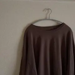 90s〜 FRUIT OF THE LOOM ロンT ブラウンのサムネイル