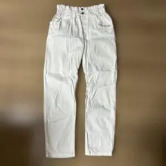 CONVERSE ホワイト イージーパンツ