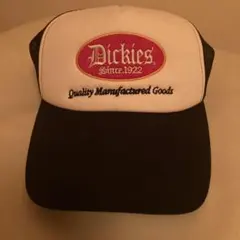 Dickies トラッカーキャップ ホワイト/ブラック