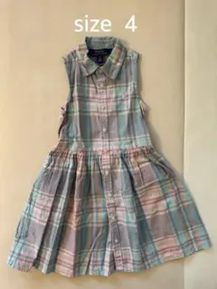 Polo Ralph Lauren ノースリーブワンピース 4サイズ