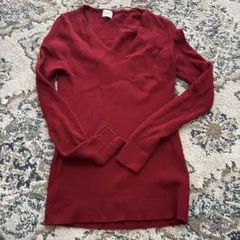 URBAN RESEARCH DOORS ウール100% Vネックニット